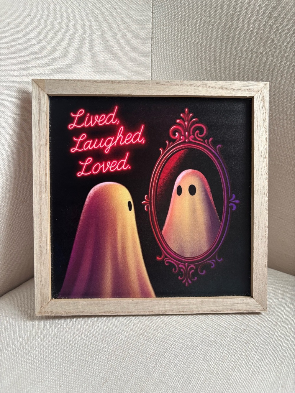 Target Bullseye’s Playground Ghost Art Frame